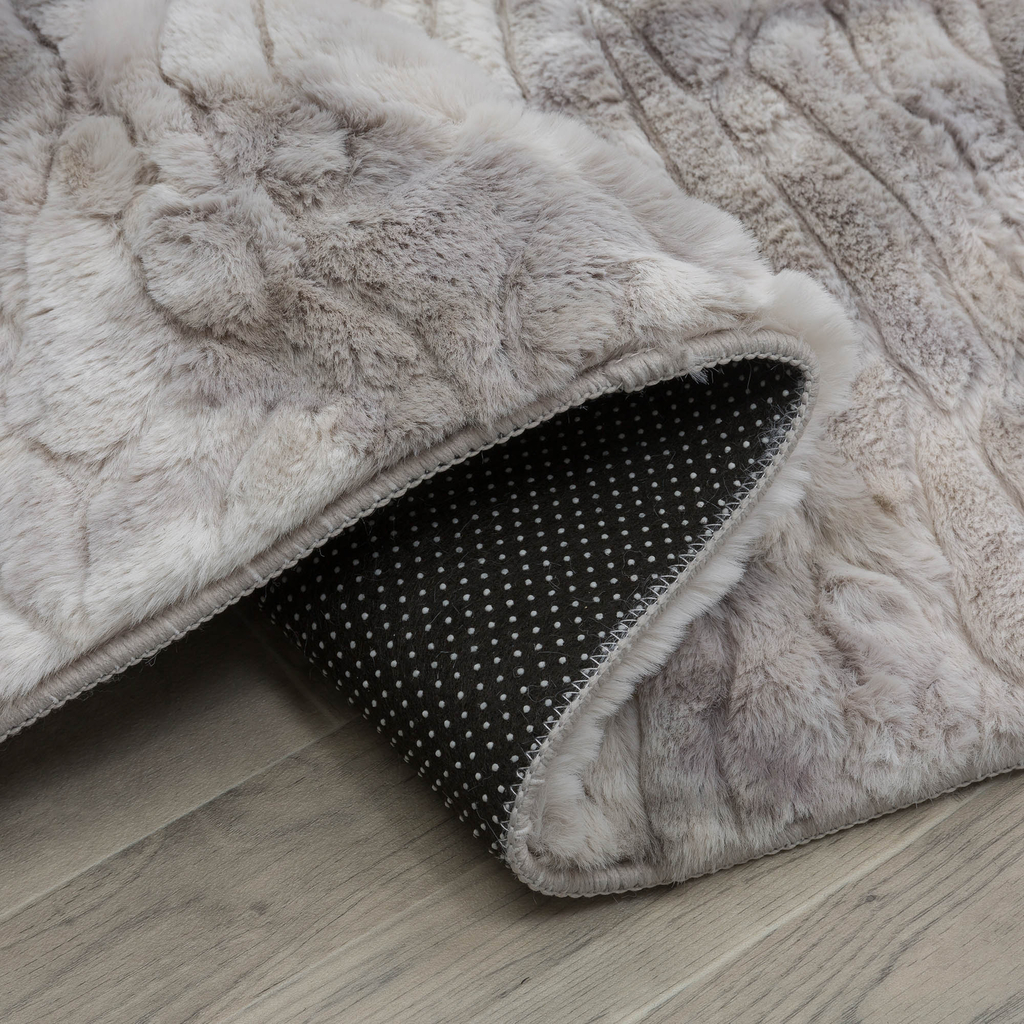 TEBY sivý koberec 60x100 cm