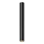 Stropné svietidlo dlhá tuba čierno-zlatá LOYA 55 cm
