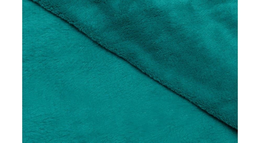 Tyrkysová deka CORAL 130x160 cm