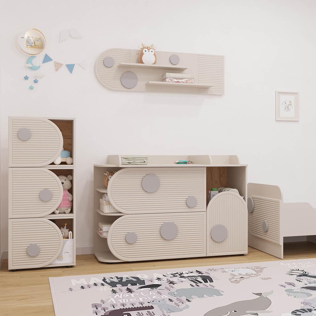 Nízka horizontálna knižnica PING