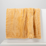 Deka DOBLE s motívom listov horčicová 150x200 cm