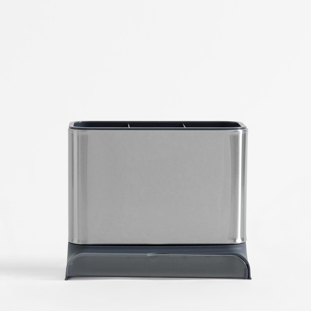 Odkvapkávač na príbory strieborný 14x9,7x15,8 cm