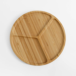 Bambusová doska na servírovanie občerstvenia 30 cm