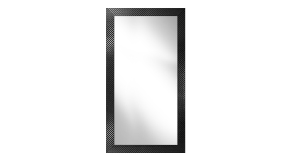 Zrkadlo s čiernym rámom PIKO 73 x 133 cm