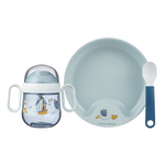 Jedálenská súprava LITTLE DUTCH MIO SAILORS BAY 3-dielna