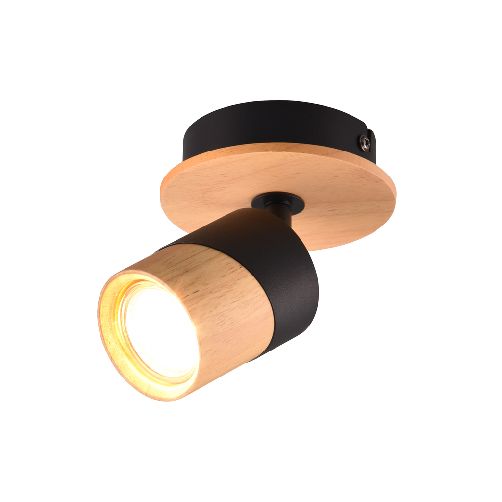 LED bodové nastenné svietidlo ARUNI nastaviteľný reflektor