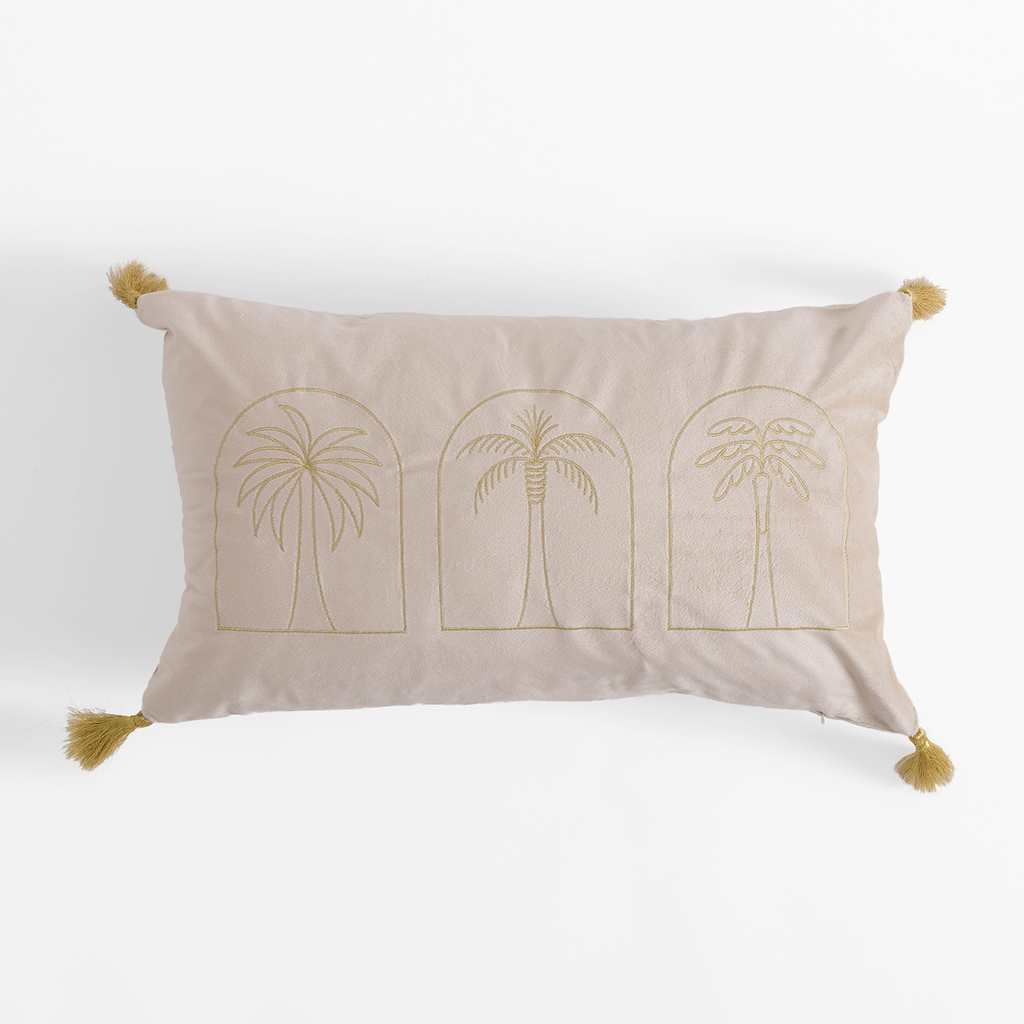 Dekoračná obliečka na vankúš v prírodnej farbe DJERBA 30x50 cm