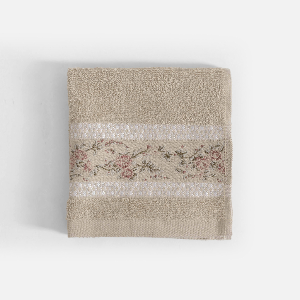 Bavlnený uterák v béžovej farbe PROVENCE 30x50 cm