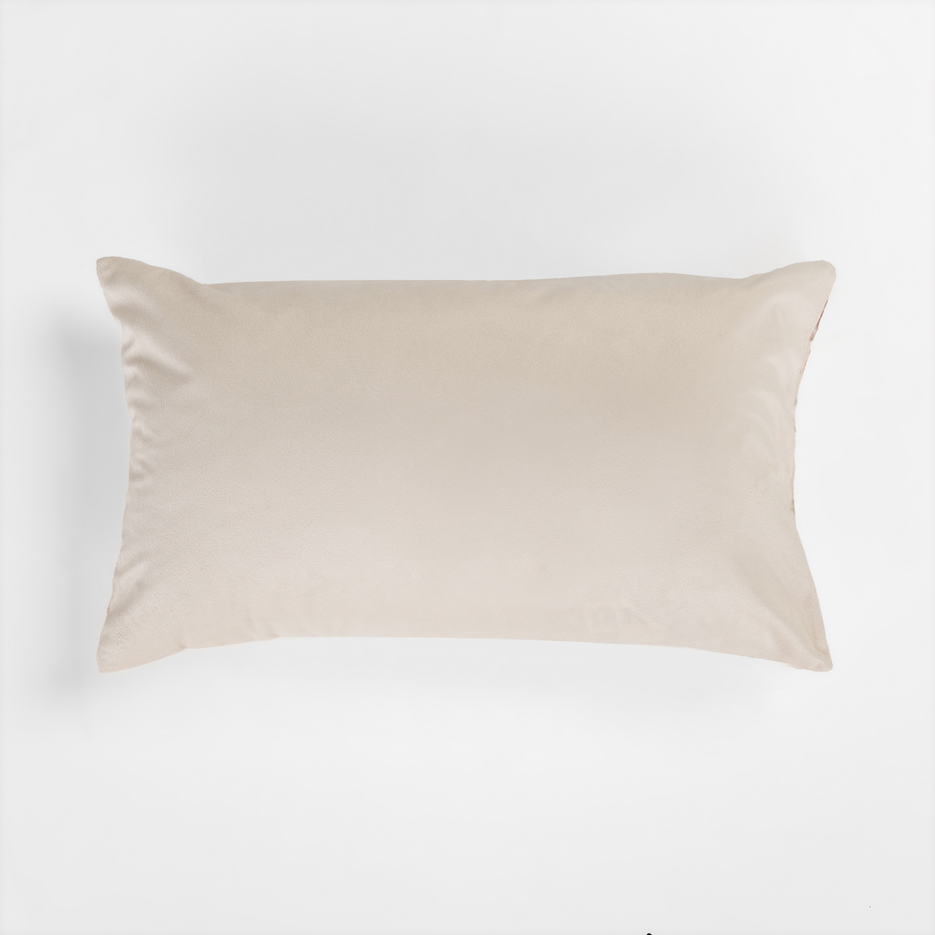 Dekoračná kvetinová obliečka na vankúš DAISY krémová 30x50 cm