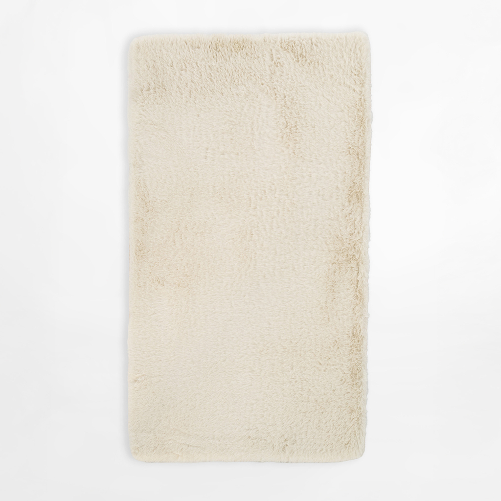Moderný krémový koberec RABBIT, 80x150 cm
