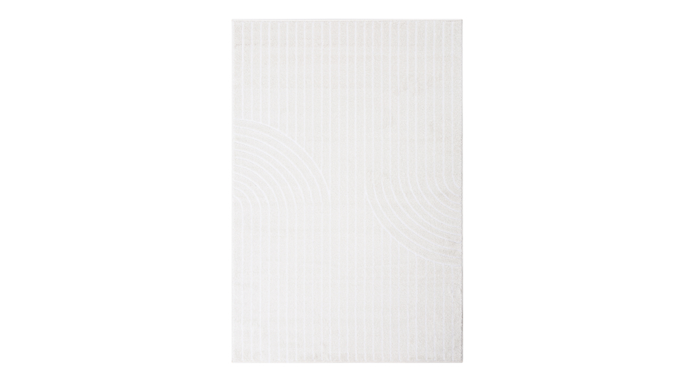 Moderný koberec RIMINI krémový 160x230 cm