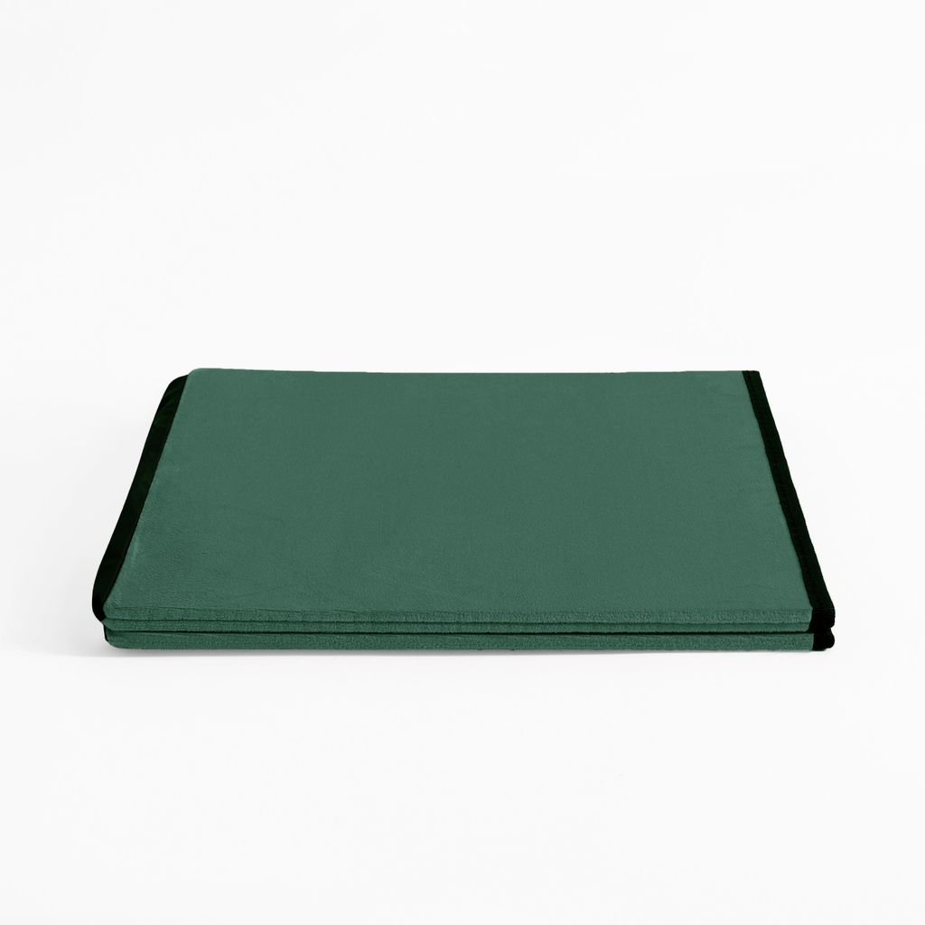 Skladacia taburetka zelená 38x37,5 cm