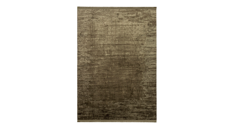 Vintage koberec so strapcami olivový MADELEINE 200x290 cm
