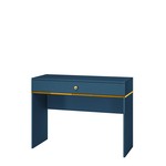 Toaletný stolík so zásuvkou tmavomodrý MARINE