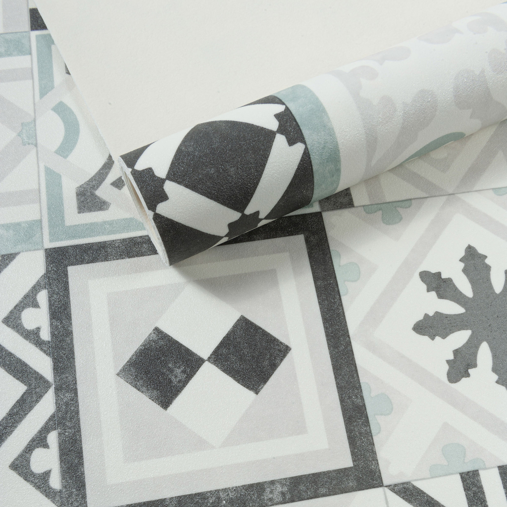 Behúň do kuchyne zelený, s marockým vzorom, 67x200 cm