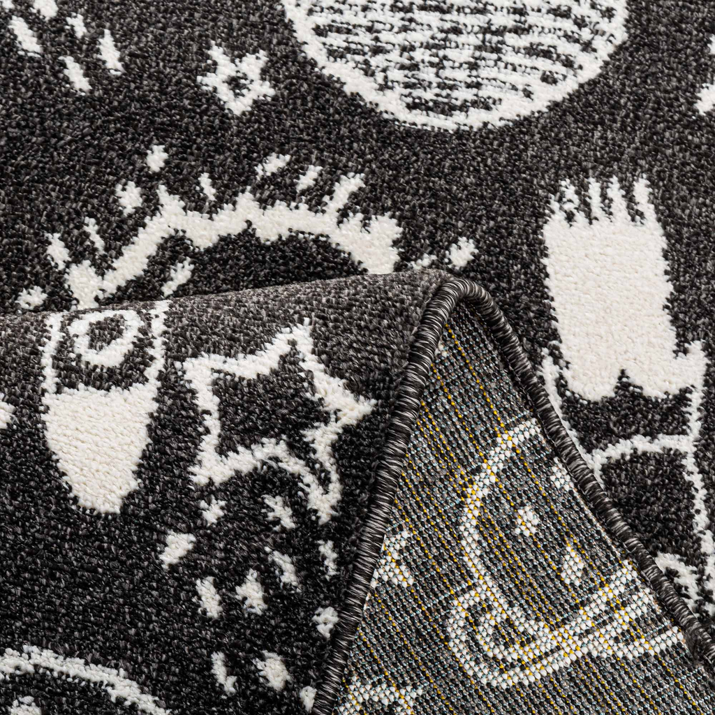 Koberec s vesmírnym motívom HAPPY, 80x150 cm