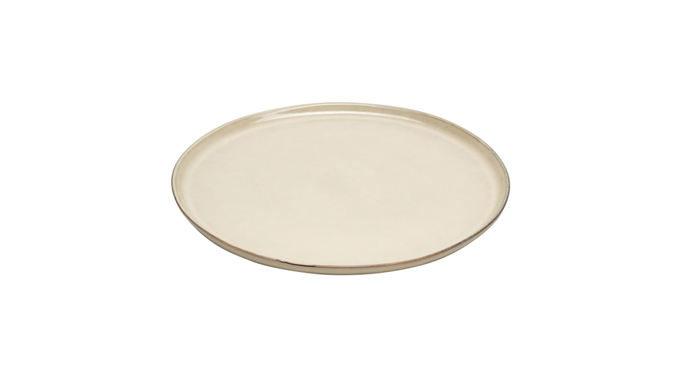 Dezertný keramický tanier ZUZE béžový 21 cm