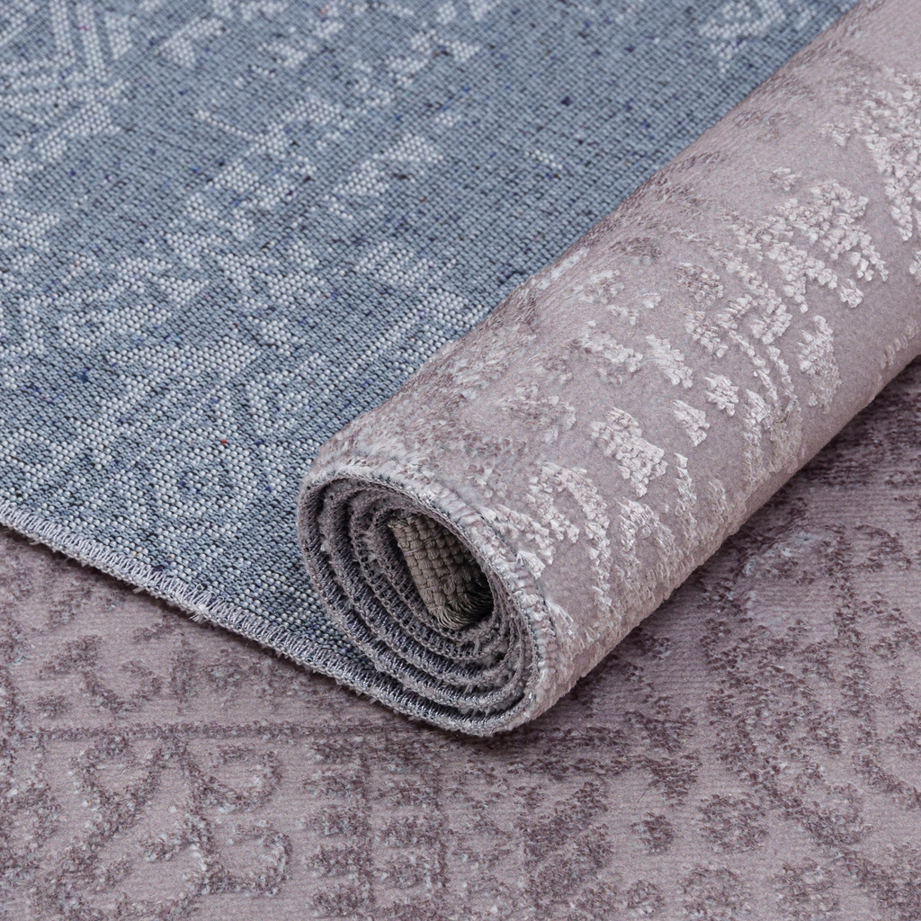 Koberec so strapcami - ružový STELLA 120x170 cm