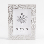 Rám na fotografiu v glamour štýle 13x18 strieborný