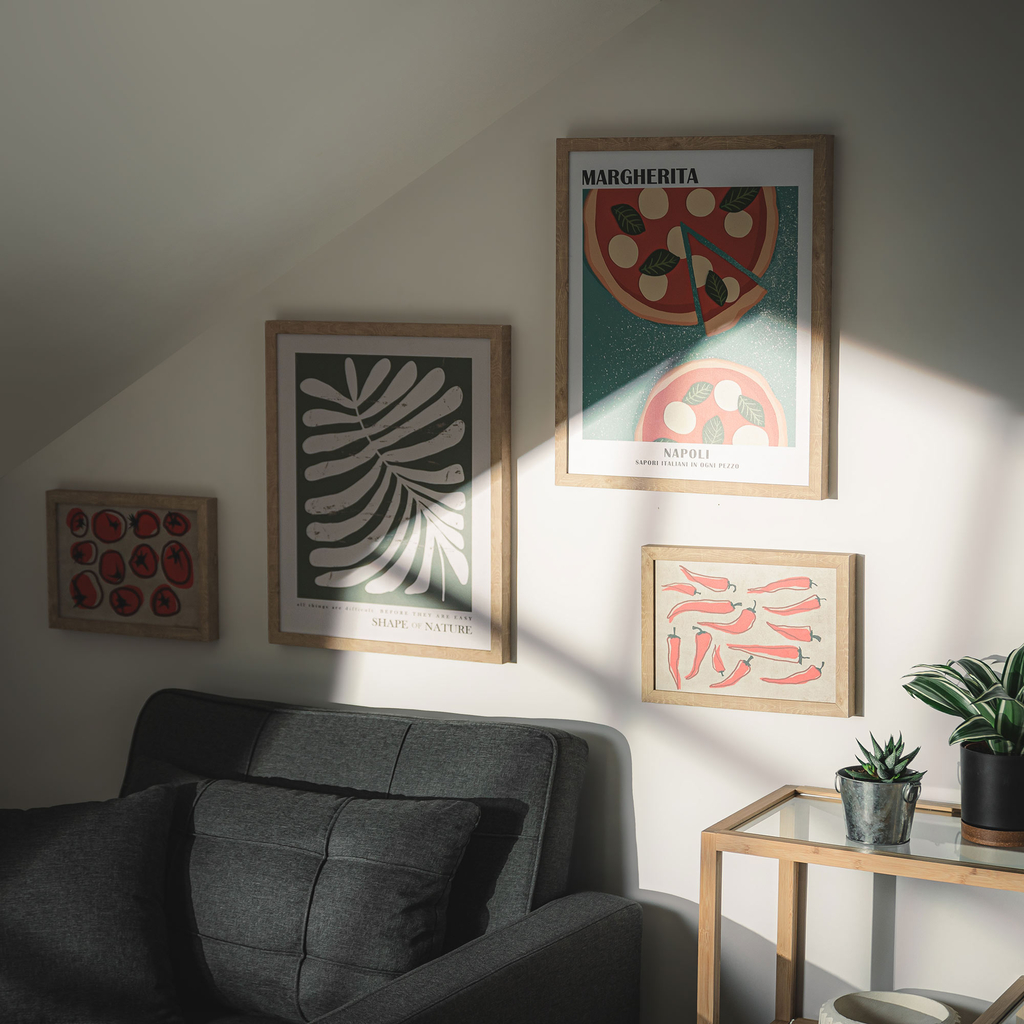 Maľba do kuchyne PIZZA MARGHERITA 40x50 cm