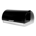 Kovový chlebník čierny