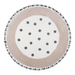 Okrúhly koberec s bodkami MUUM 120 cm