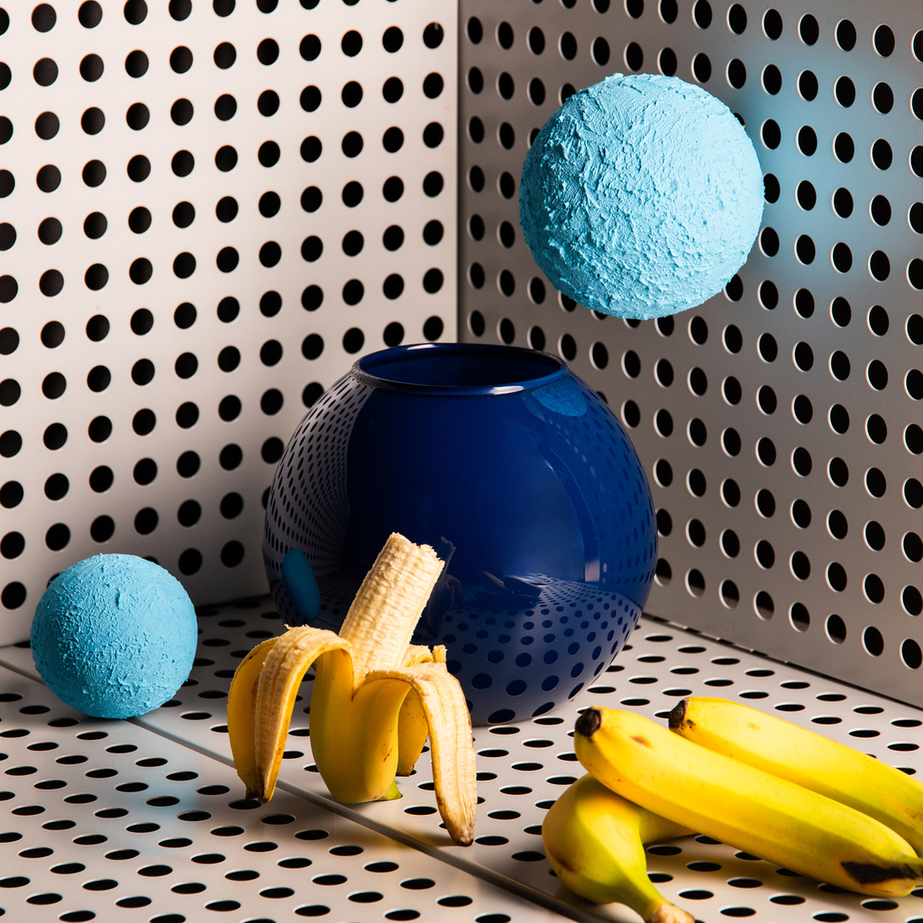 Váza námornícka modrá GUĽA 17 cm