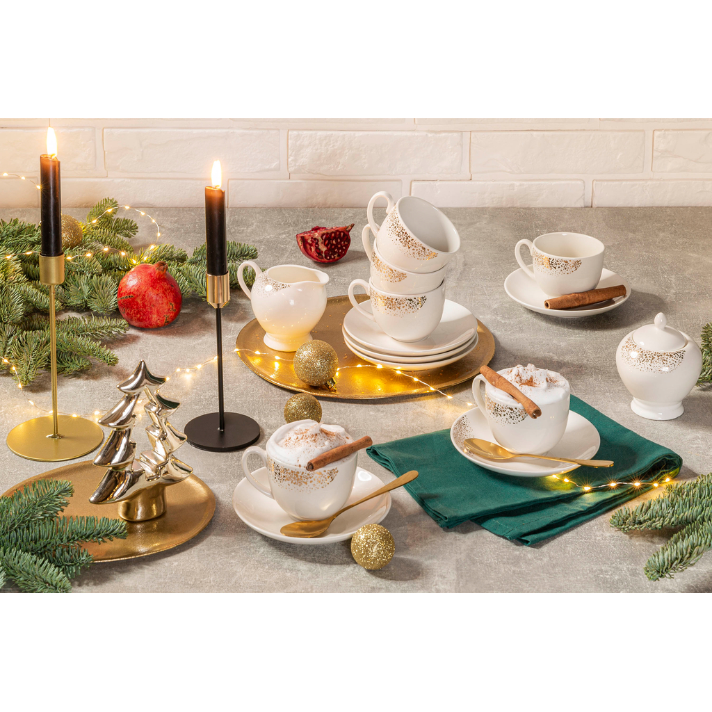 Šálka s podšálkou SIGN GOLD 220 ml