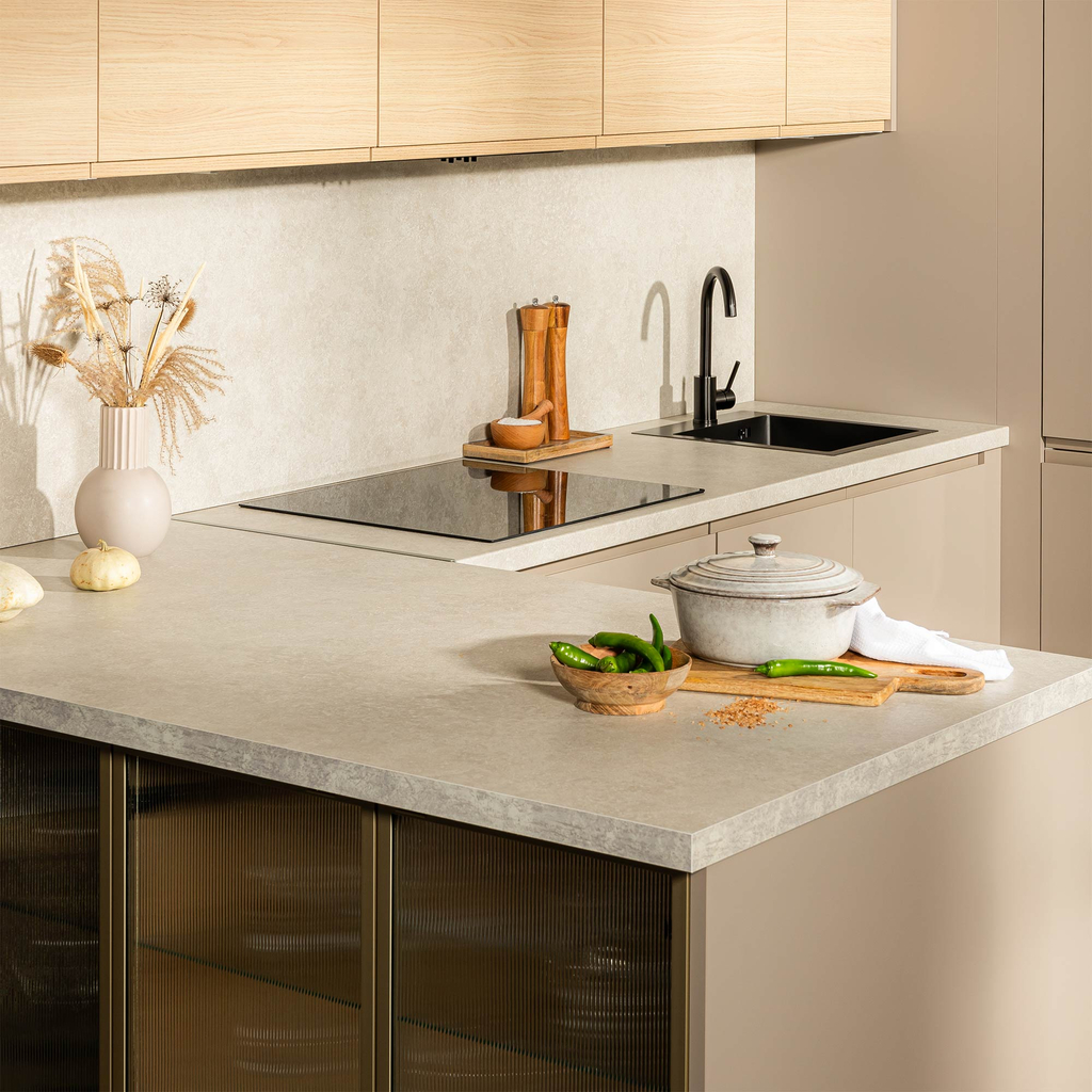 Keramická okrúhla nádoba s vekom CRAFT 22 cm