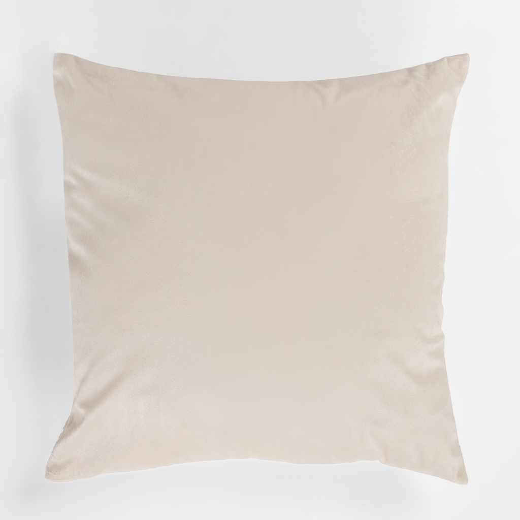 Dekoračná kvetinová obliečka na vankúš DAISY krémová 45x45 cm