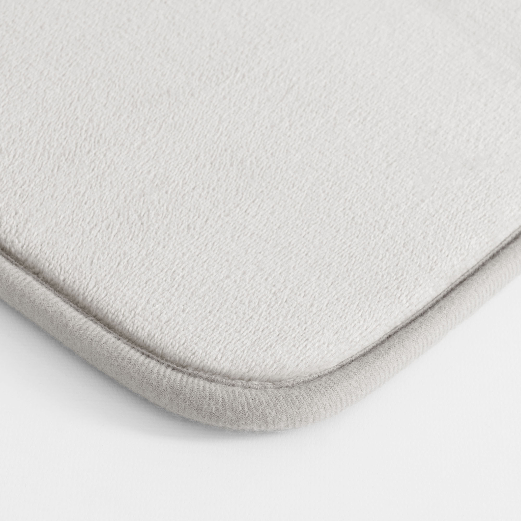 Kúpeľňová predložka STAR, strieborná, 40x60 cm