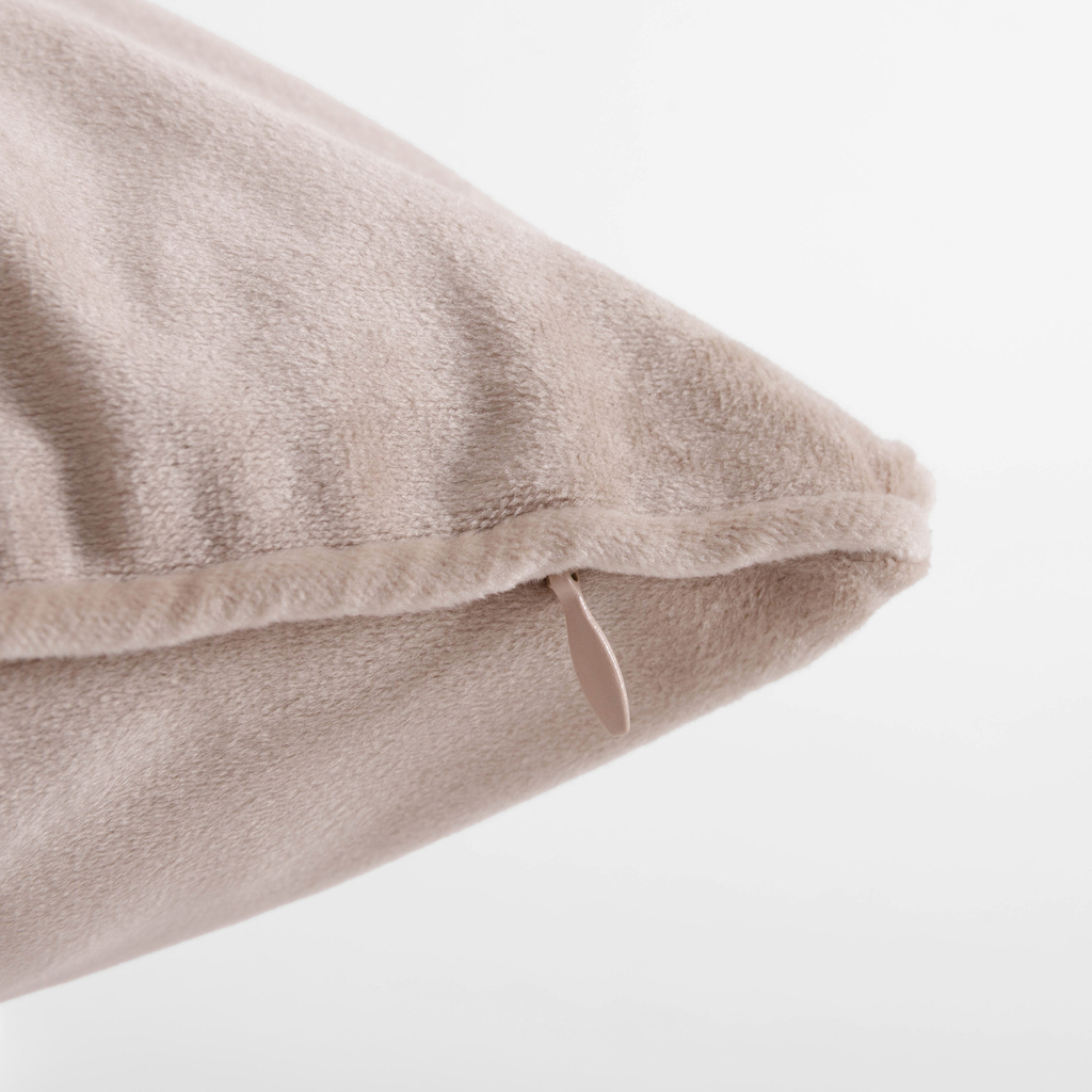 Dekoračná obliečka na vankúš béžová PERLA 45x45 cm