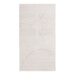 Moderný koberec RIMINI do predsiene, krémový 80x150 cm