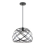 Závesné svietidlo GORE čierne