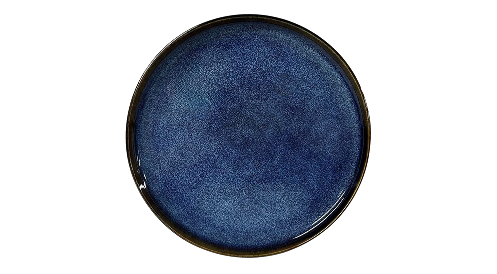 Keramický dezertný tanier SUELO, modrý 21 cm