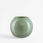 Svetlozelená váza GUĽA 17 cm