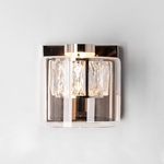 LED nástenné svietidlo francúzske zlato GEM