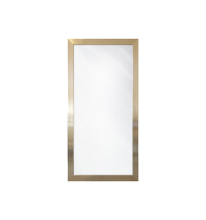 Zrkadlo so zlatým rámom SLIM 67,5 x 127,5 cm