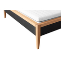 Dubový rám postele LUNA 160x200 cm