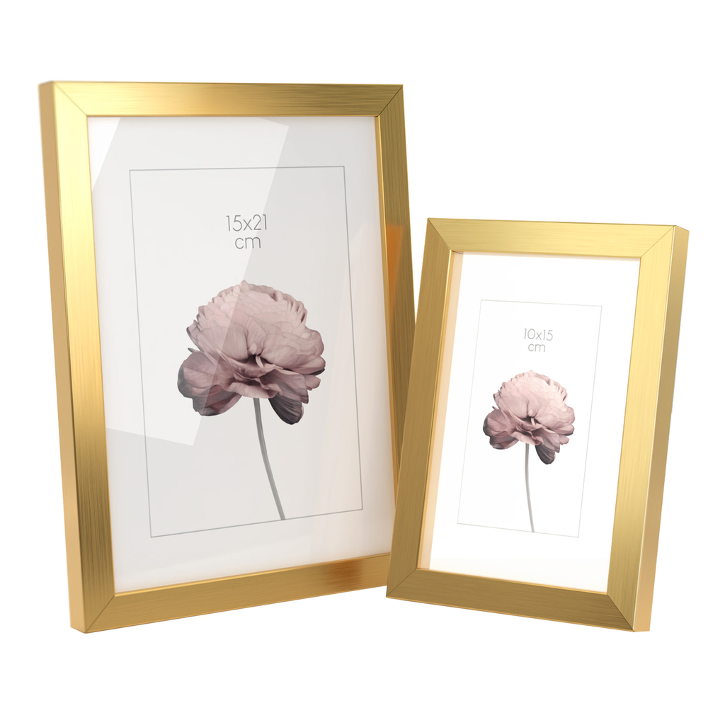 Fotorámček 10x15 zlatý PRAGUE