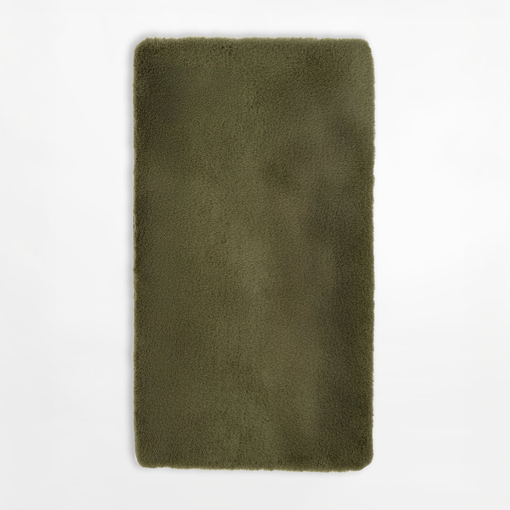 Zelený moderný koberec RABBIT, 80x150 cm