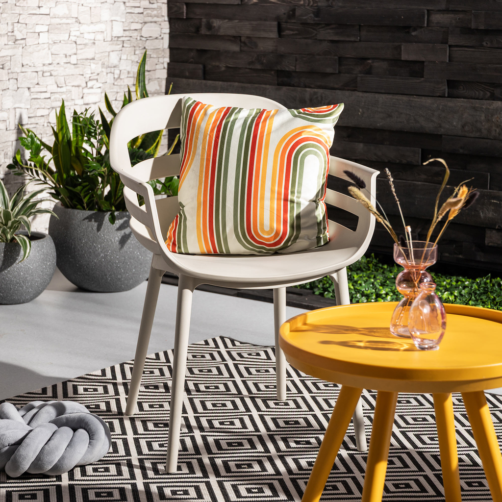 Viacfarebná moderná obliečka na vankúš CINCO 45x45 cm