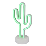 Dekoratívna stolná lampa LED NEON CACTUS