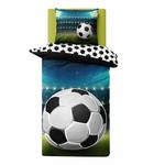 Detské obliečky svietiace v tme FLUO LOPTA 140x200 cm