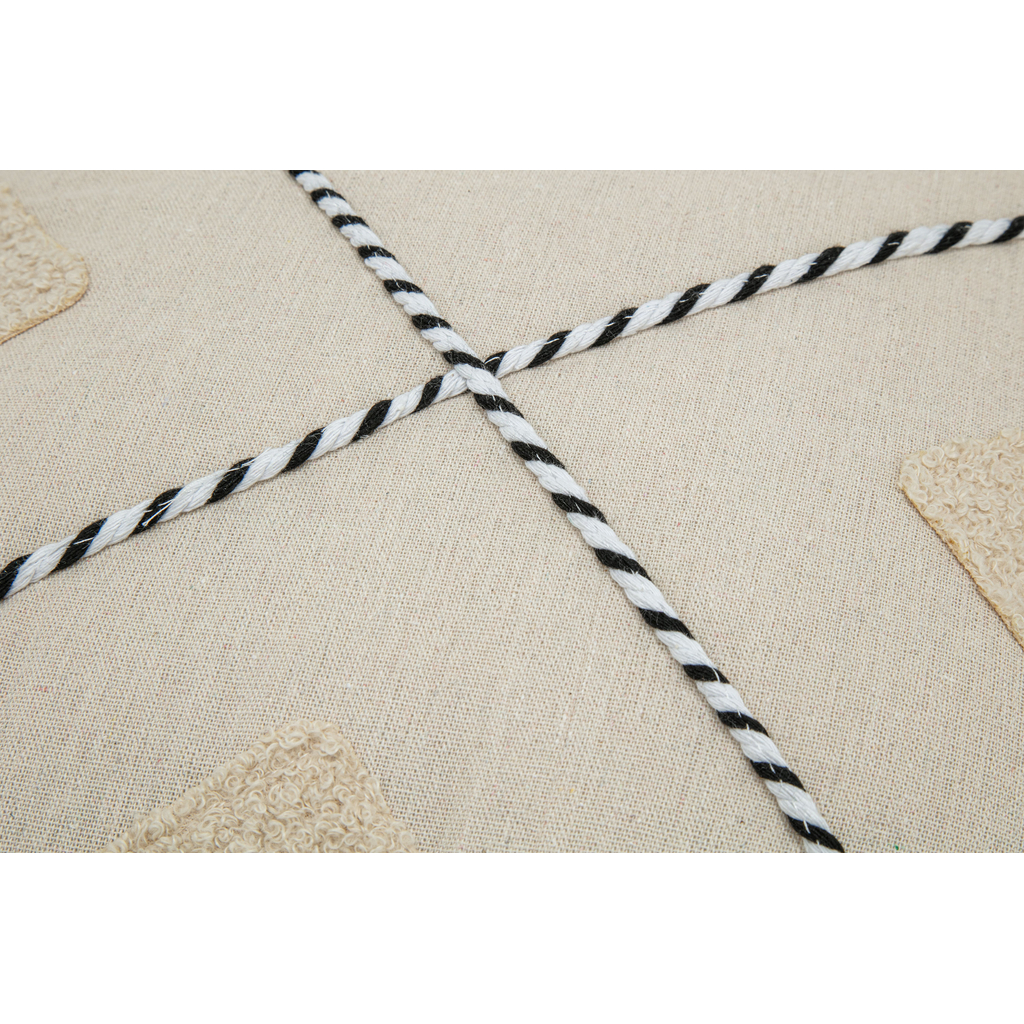 Ozdobná obliečka boho béžová NATURE 45 x 45 cm