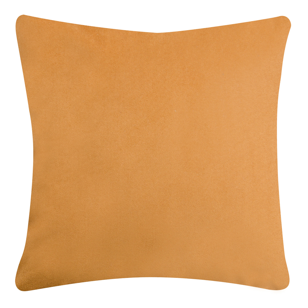 Bavlnená obliečka na vankúš horčicová RITA 45x45 cm