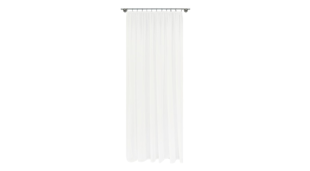Záclona DIANA s riasiacou páskou, 290x260 cm