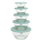 Súprava 5 misiek s viečkami MIX