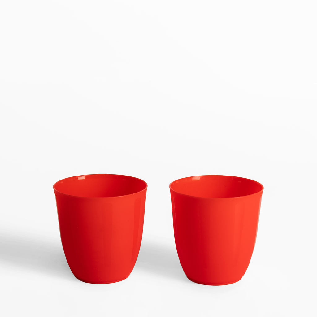 Súprava 8 plastových pohárov 250 ml