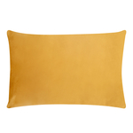 Horčicový velúrový vankúš VELVIO 40x60 cm
